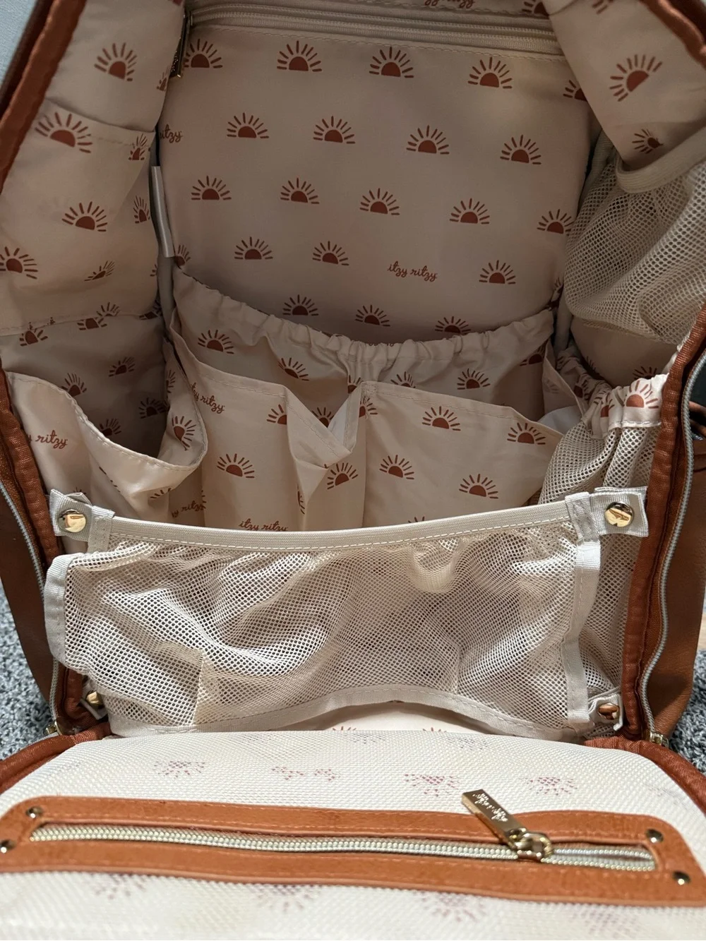 Itzy Ritzy Boss Plus Large Diaper Bag Backpack